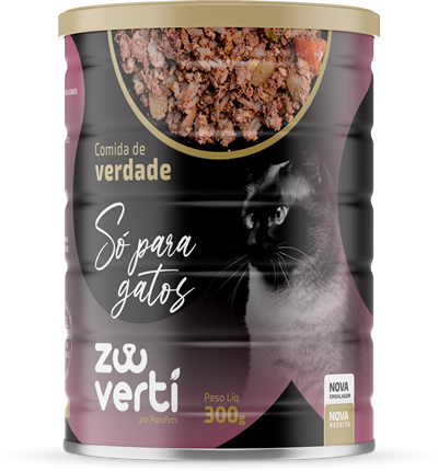 Só para gatos (300g) - Zooverti