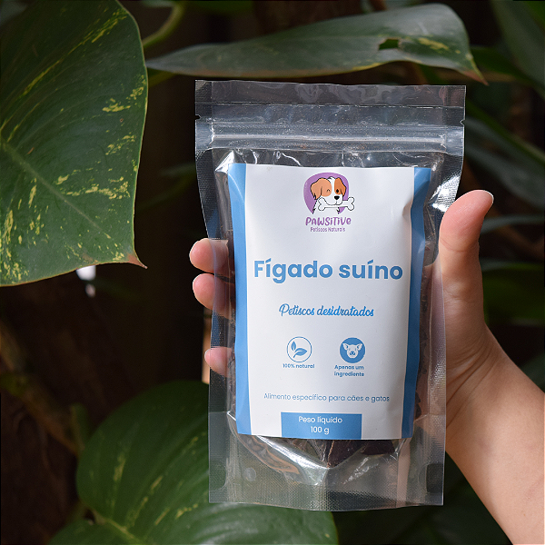 Fígado suíno (100g) - Pawsitive