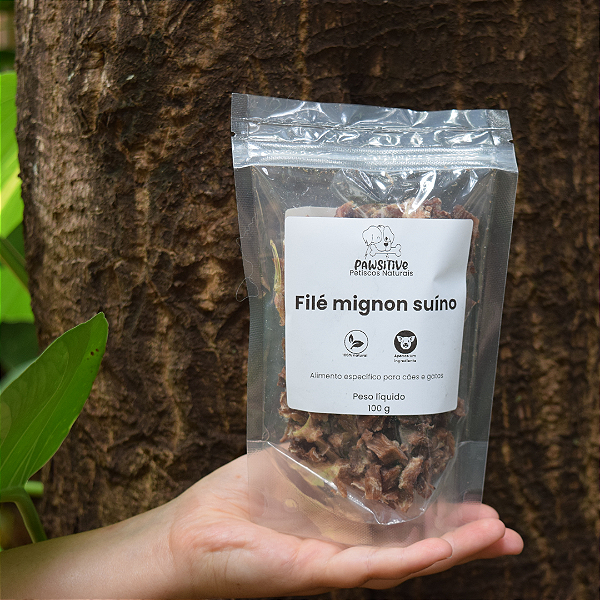 Filé mignon suíno (100g) - Pawsitive
