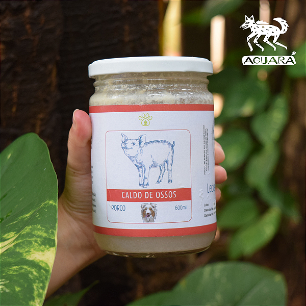 Caldo de ossos de porco (600ml) - Lecker