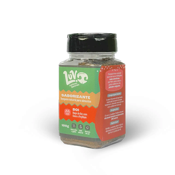 Tempero natural de boi (100g) - LUV