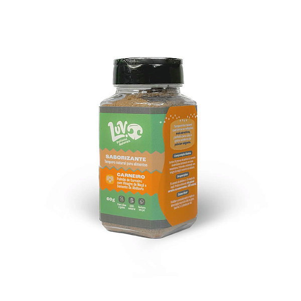 Tempero natural de carneiro (60g) - LUV