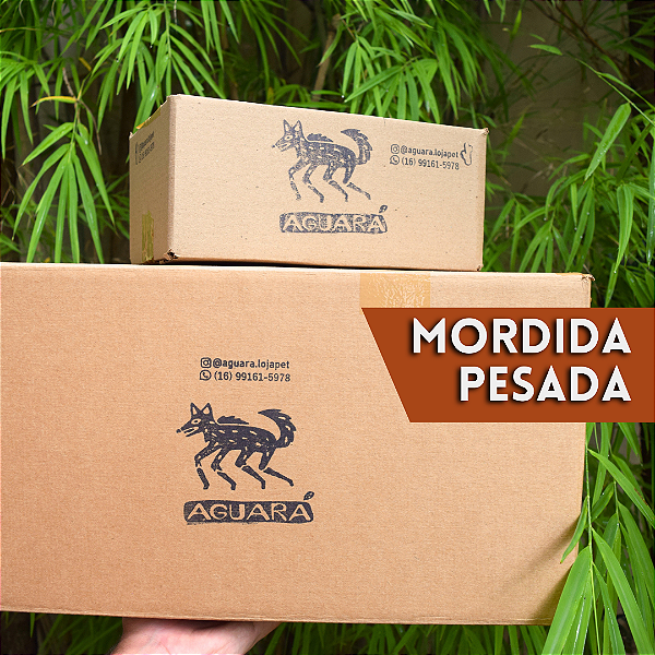 BOX MISTERIOSA (personalizada para o seu pet!) - Mordida Pesada