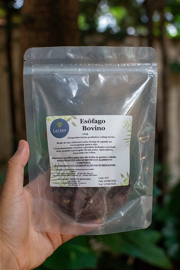 Esôfago bovino (100g) - Lecker