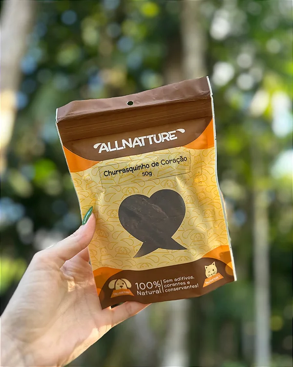Churrasquinho de Coração (50g) - All Nature