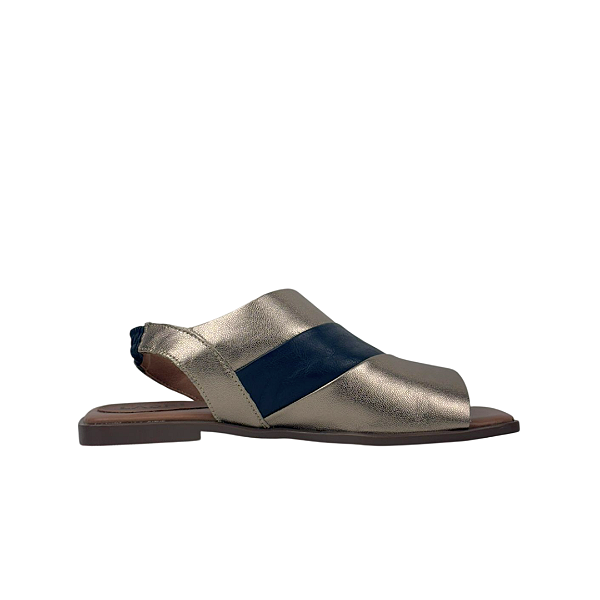 Sandália Rasteira Prata