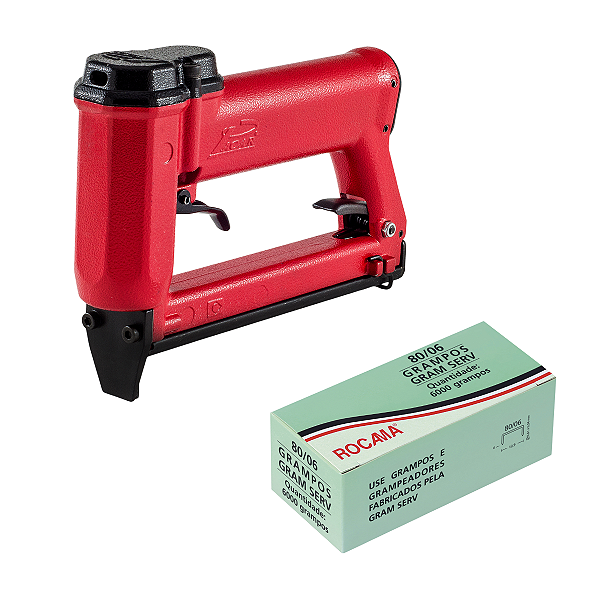 Grampeador Pacar Brasileirinho + Grampos 80/06