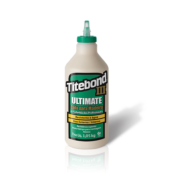 Cola p/ Madeira Titebond III Ultimate Wood Glue 1,05K VERDE 31415