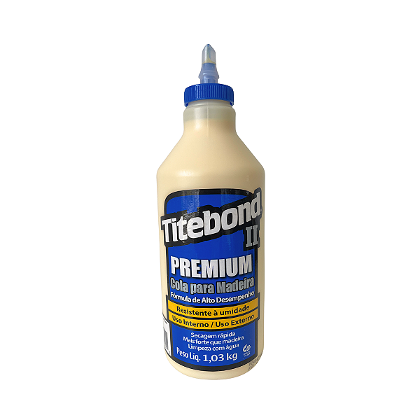 Cola p/ Madeira Titebond II Premium Wood Glue 1,03K AZUL 35005