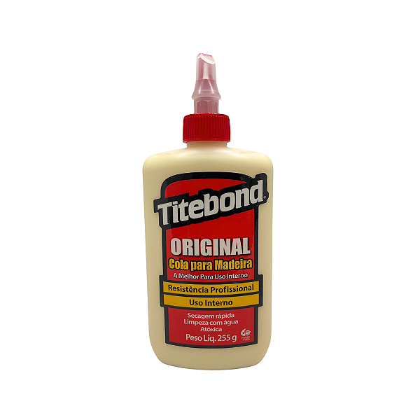 Cola p/ Madeira Titebond Original Wood Glue 255G Vermelha 35063
