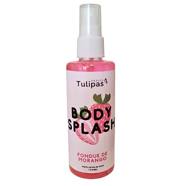 Body splash fondue de morango Tulipas Beauty