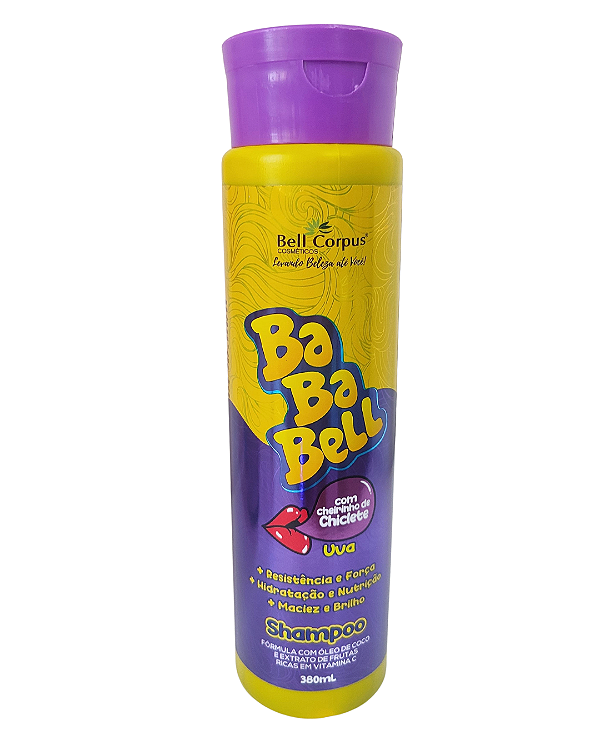 Shampoo Bababell Uva 380ml Bell Corpus