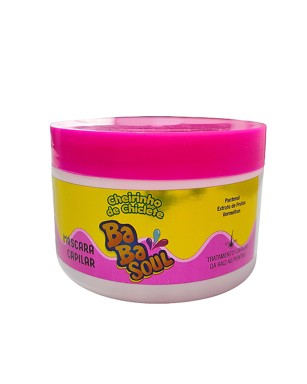 Máscara Capilar Cheirinho de Chiclete 250g Soul Cosméticos