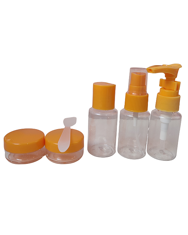 Kit De Frascos Para Viagem