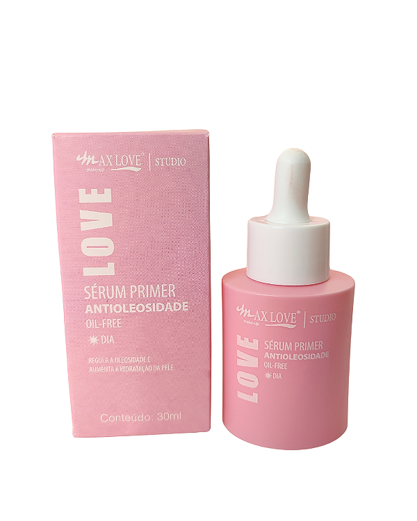 Sérum Primer Antioleosidade Oilfree Dia 30ml Max Love