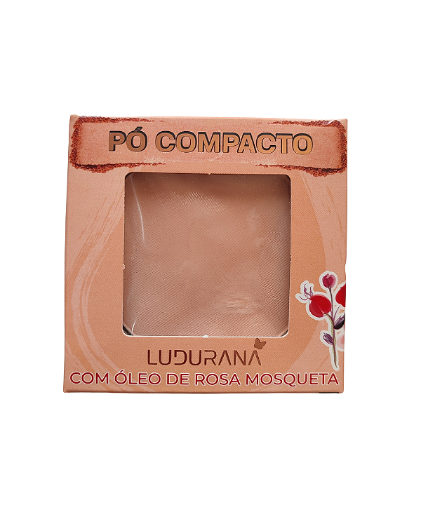 Pó Compacto com Óleo de Rosa Mosqueta Ludurana