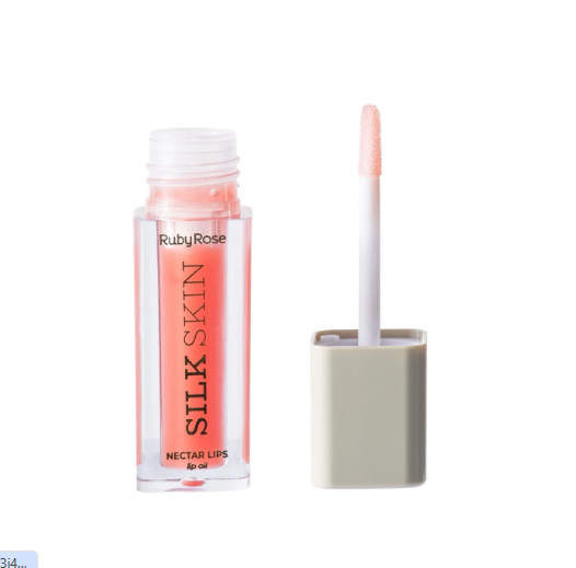 Lip Oil Nectar Lips Silk Skin (COR Deep Ruby) - Ruby Rose
