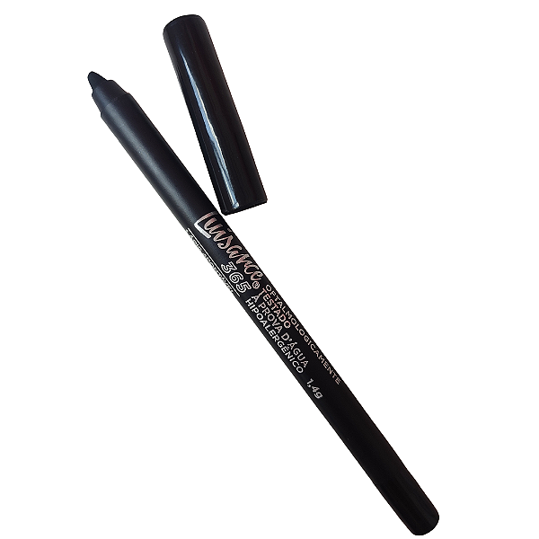 Lápis Para Olhos Preto Luisance