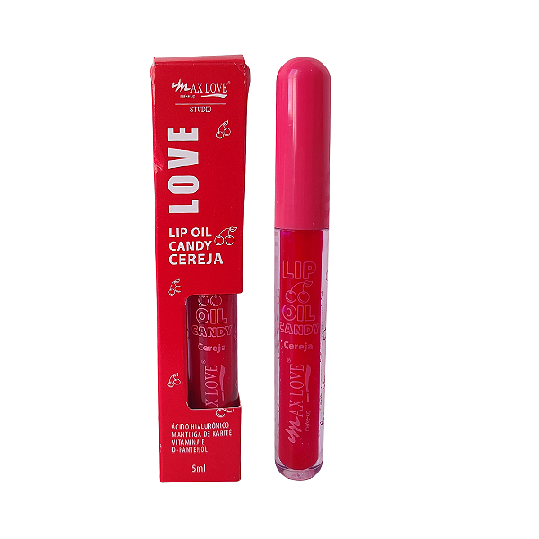 Lip Oil Cereja Max Love
