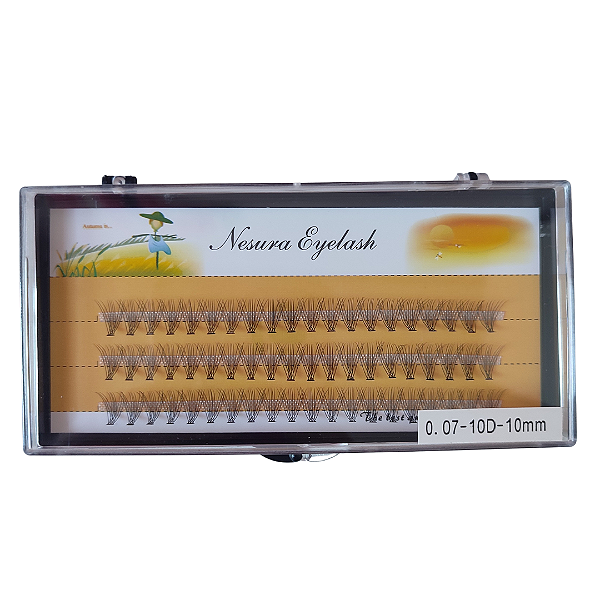 Cilios tufinhos 10D - 10MM
