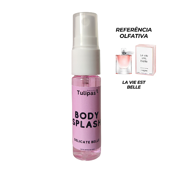 Body splash delicate belle Tulipas Beauty 15ml