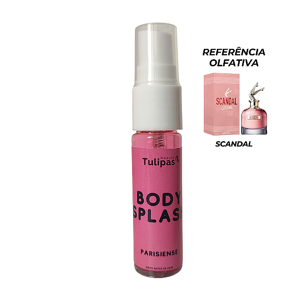 Body Splash Parisiense TulipasBeauty 15ml