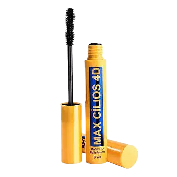 Máscara Para Cilios Max Cilios 4D - Bellafamme