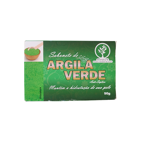 Sabonete de Argila Verde