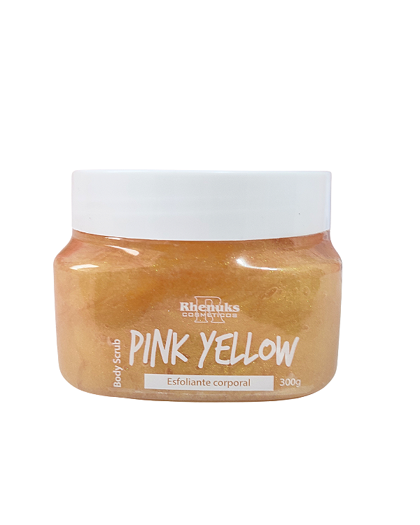 Esfoliante Corporal Pink Yellow 300g - Rhenuks Cosméticos