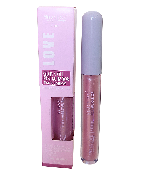 Lip Oil Restaurador para Lábios Max Love