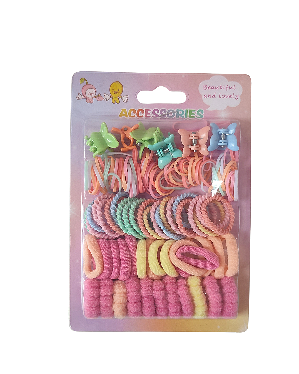 Kit de acessórios para cabelo