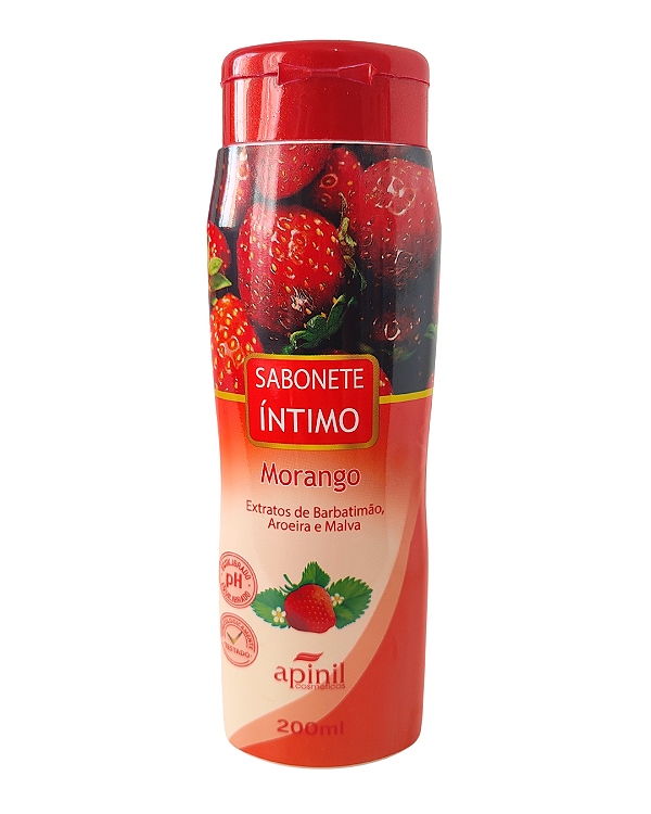 Sabonete Íntimo Morango Apinil
