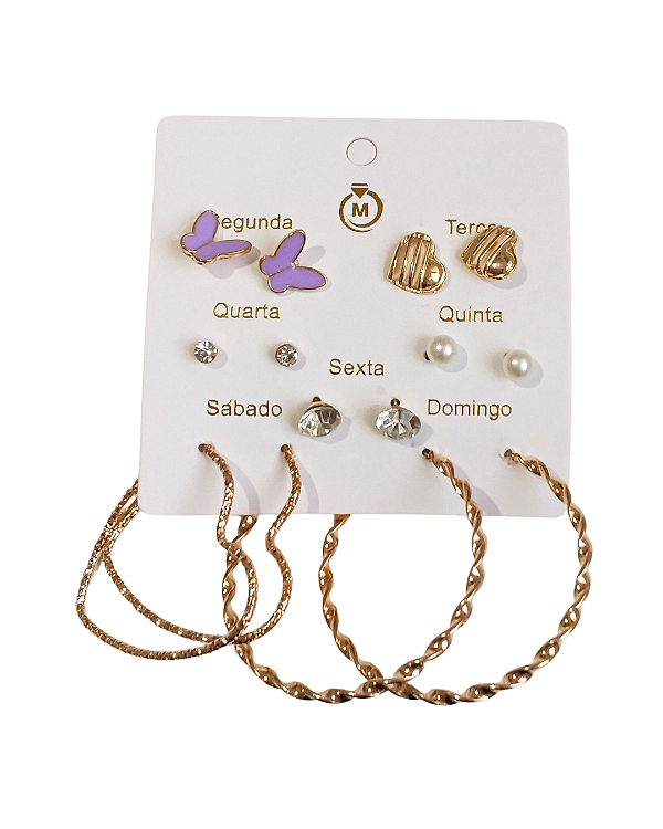 Kit de Brincos - Modelo 03