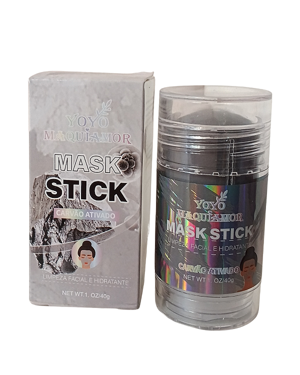 Mascara Facial Stick Carvão Ativado