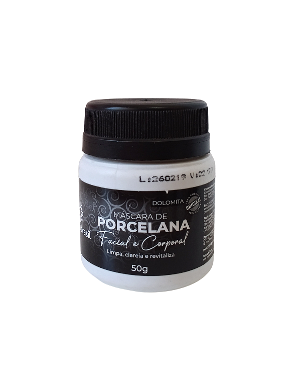 Máscara de Porcelana Facial e Corporal