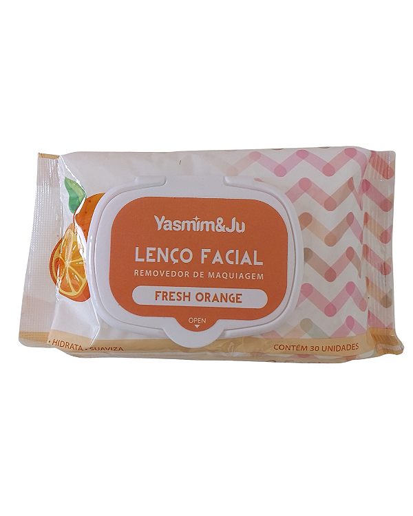 Lenço Facial Removedor de Maquiagem Vitamina C