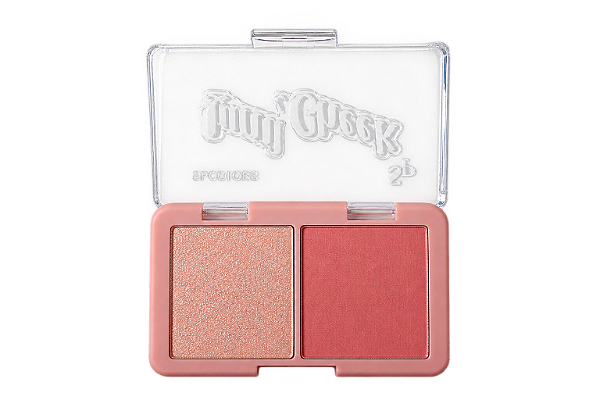 Paleta de Iluminador e Blush Sp Colors - Cor A