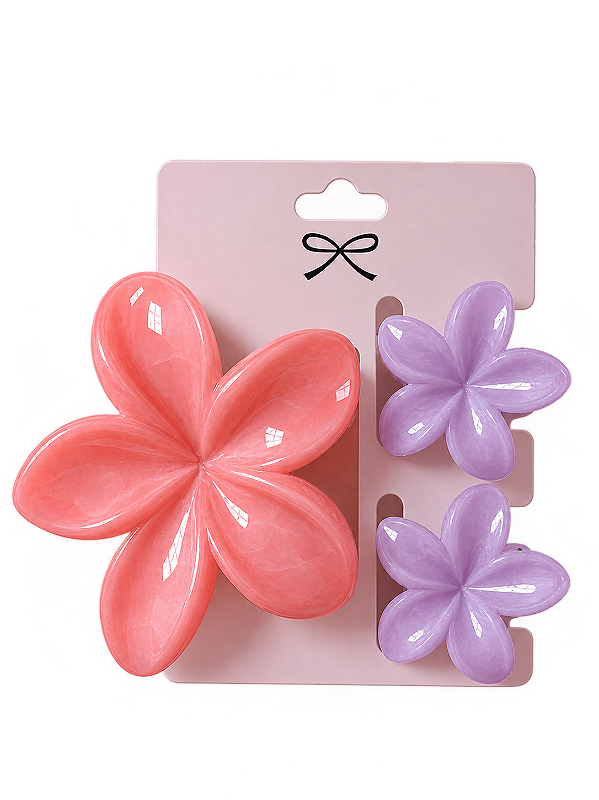 Kit de Presilha de Flor - Cor B