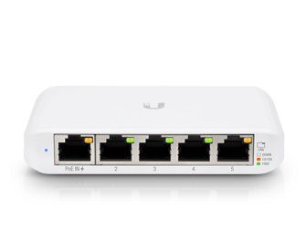 Ubiquiti USW-FLEX-Mini UNIFI Switch 5P Gigabitbit RJ45 PoE 2.5W S/CX