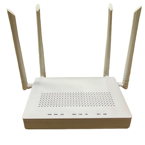 ONU GPON EPON Hibrida V-Sol Wi-Fi 5 AC 4GE + USB V2804AC-Z 5dBi  Up