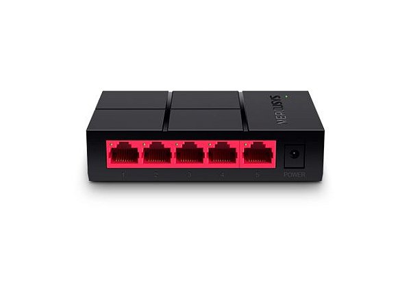 Switch, HUB Mercusys 05P MS105G 10/100/1000Mbps
