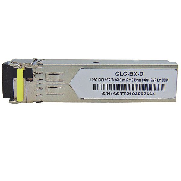 SFP 1.25G 10km BiDi LC DDM TX1550-RX1310NM GLC-BX-D