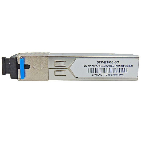 SFP 155M 20km BiDi SC DDM TX1310-RX1550NM B3503-SC