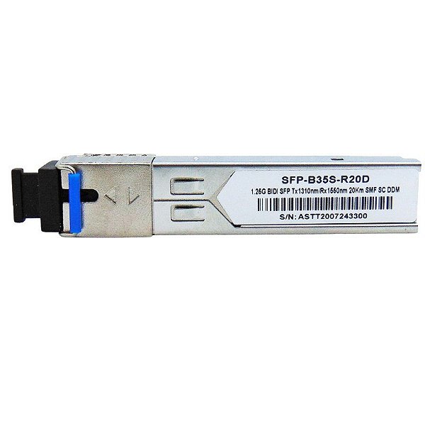 SFP 1.25G 20km BiDi SC DDM TX1310-RX1550NM B35S-R20D