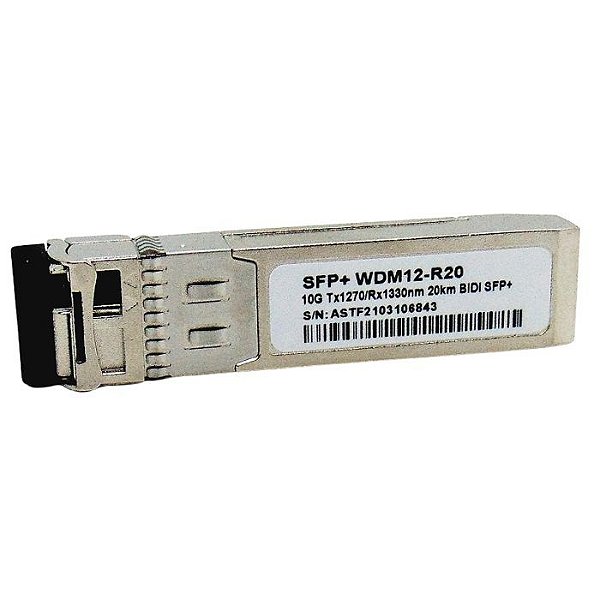 SFP+ 10G 20KM LC BiDi DDM TX1270-RX1330NM WDM12-R20