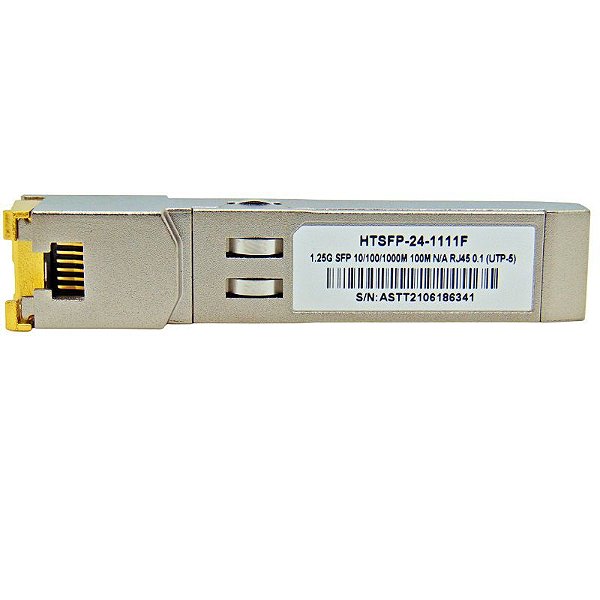 SFP 1.25G 100M HTSFP-24-1111F RJ45 10/100/1000M Cooper (UTP-5)