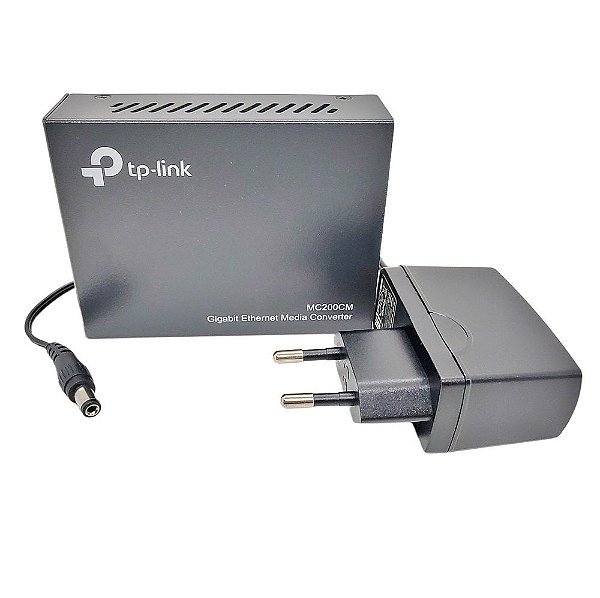 Conversor de Mídia TP-LINK MC200CM Gigabit Multimodo