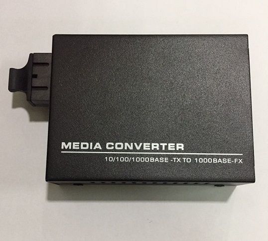 Conversor de Mídia 40km 10/100/1000M-DF-40km Dual Fiber HDV