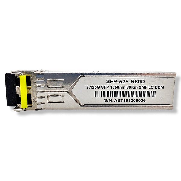 SFP 2.125G 80km LC DDM SFP-52F-R80D 1550NM SMF