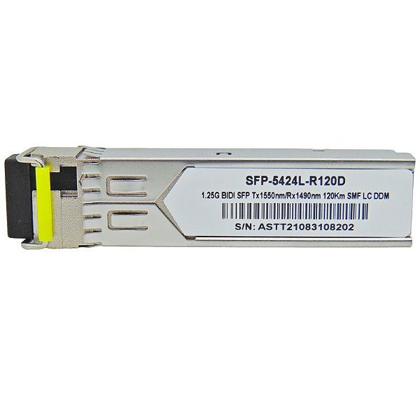 SFP 1.25G 120km BiDi LC DDM TX1550-RX1490NM 5424L-R120D